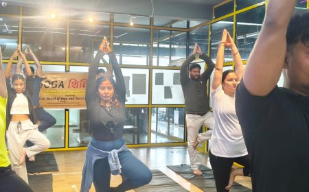 इन्डियन बोर्ड ऑफ योगा एण्ड नैचुरोपैथिक मेडिसिन ट्रस्ट द्वारा योग शिविर आयोजित