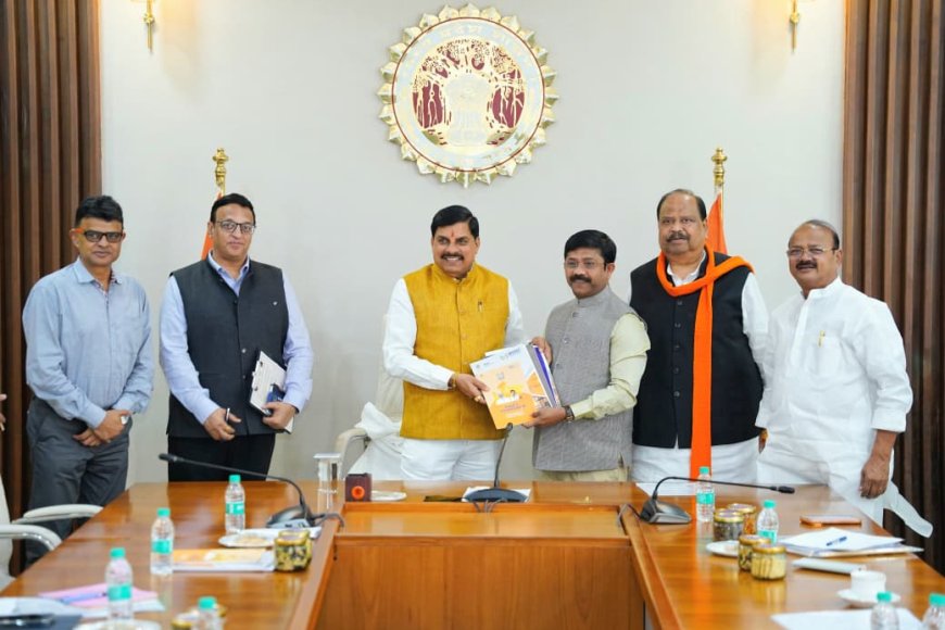 मंत्री नन्दी ने भोपाल में मध्य प्रदेश के मुख्यमंत्री डॉ. मोहन यादव से की शिष्टाचार मुलाकात