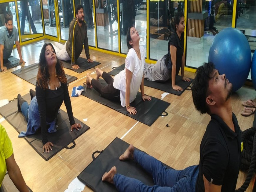 इन्डियन बोर्ड ऑफ योगा एण्ड नैचुरोपैथिक मेडिसिन ट्रस्ट द्वारा योग शिविर आयोजित