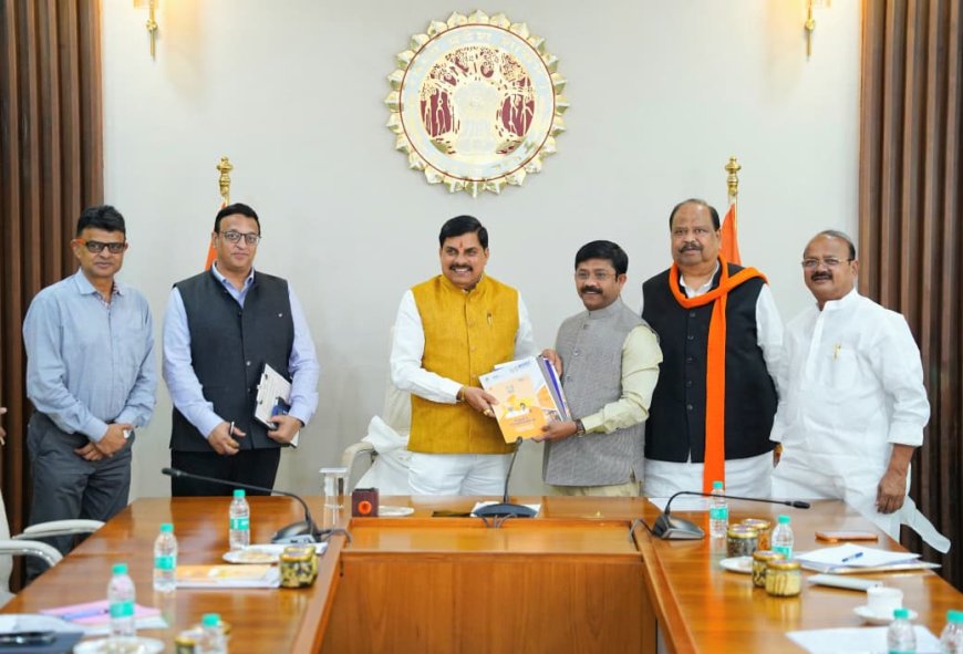 मंत्री नन्दी ने भोपाल में मध्य प्रदेश के मुख्यमंत्री डॉ. मोहन यादव से की शिष्टाचार मुलाकात